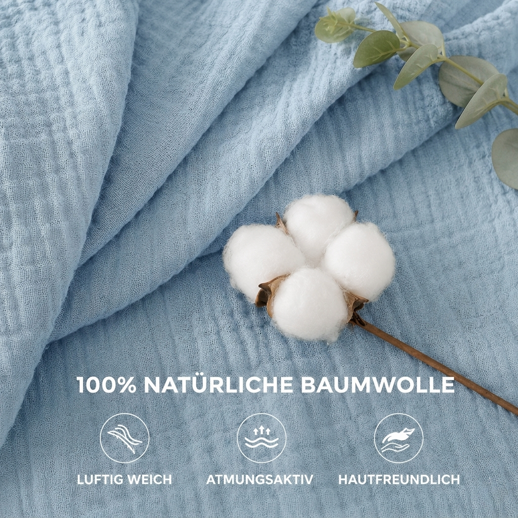 SOLEVIA Musselindecke 6-lagig
