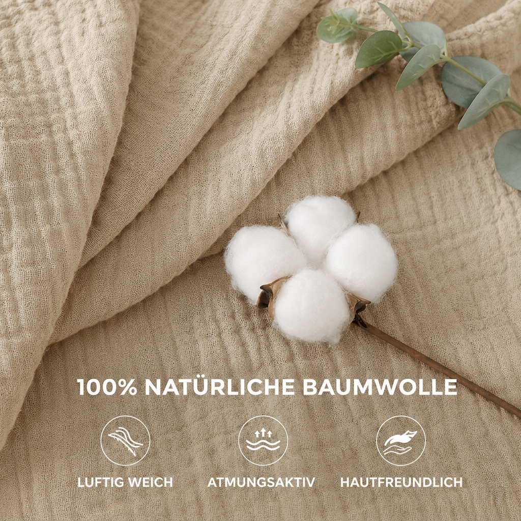 SOLEVIA Musselindecke 6-lagig