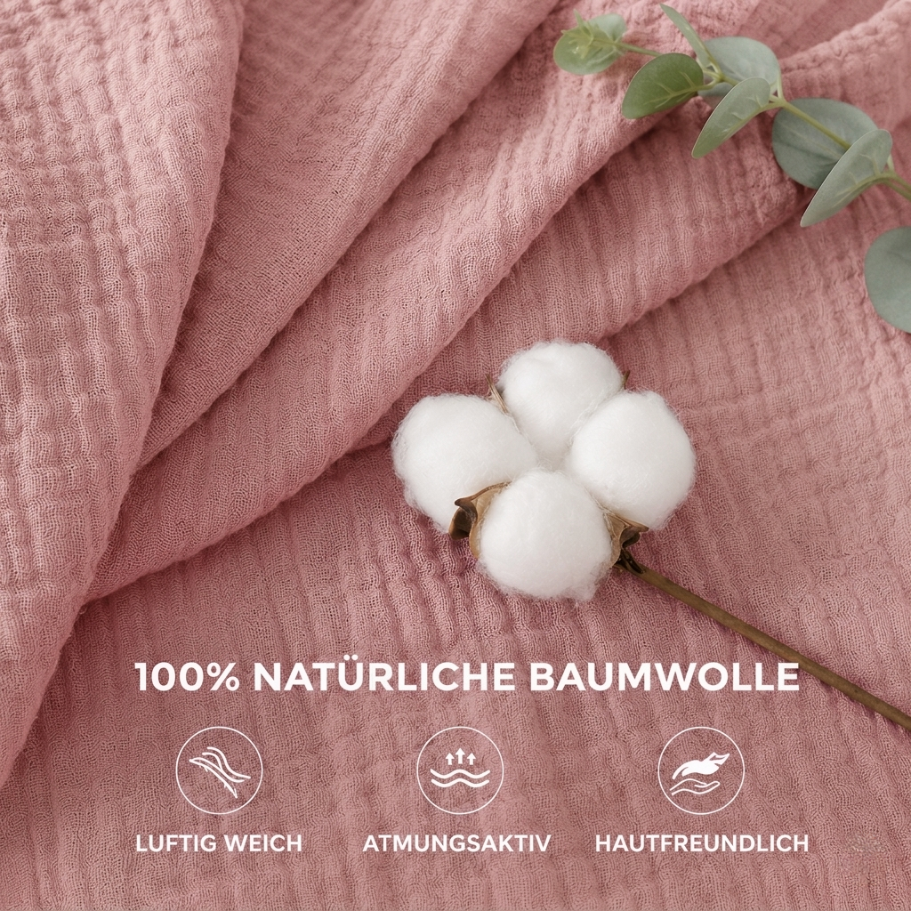 SOLEVIA Musselindecke 6-lagig